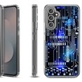 thumbnail image 1 of Shockproof Protective Phone Case Cover for Samsung Galaxy A17 5G, by OneToughShield - Cosmos Circuit, 1 of 5