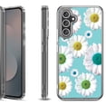 thumbnail image 1 of Shockproof Protective Phone Case Cover for Samsung Galaxy A17 5G, by OneToughShield - Daisy/Teal, 1 of 5