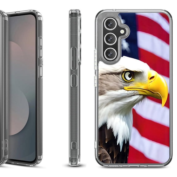Shockproof Protective Phone Case Cover for Samsung Galaxy A17 5G, by OneToughShield - Eagle