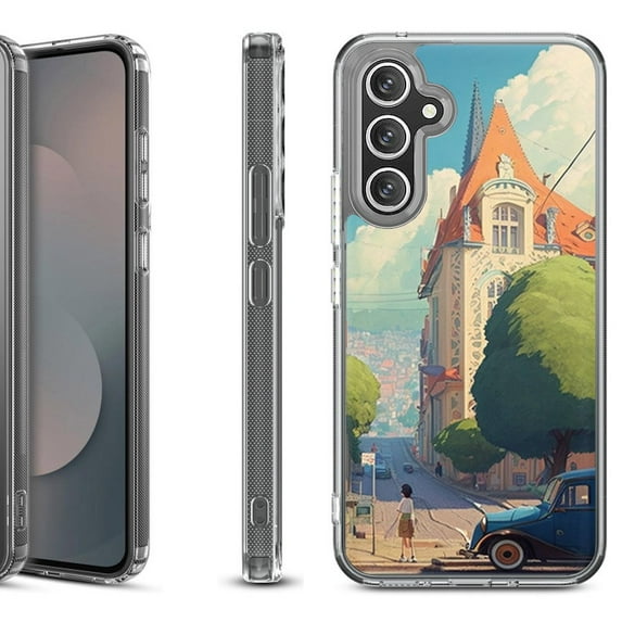 Shockproof Protective Phone Case Cover for Samsung Galaxy A17 5G, by OneToughShield - Europe Summer