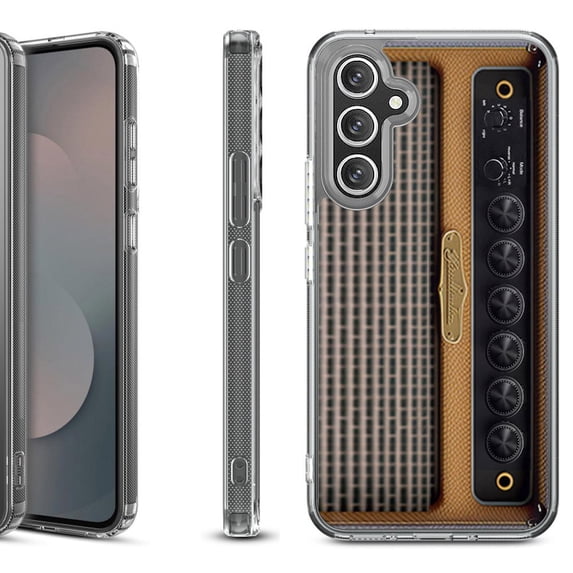Shockproof Protective Phone Case Cover for Samsung Galaxy A17 5G, by OneToughShield - Guitar Amp