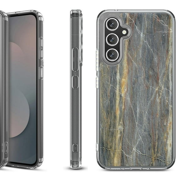 Shockproof Protective Phone Case Cover for Samsung Galaxy A17 5G, by OneToughShield - Marble/Camo
