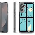 thumbnail image 1 of Shockproof Protective Phone Case Cover for Samsung Galaxy A17 5G, by OneToughShield - Moon/Cat, 1 of 5