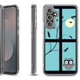 thumbnail image 1 of Shockproof Protective Phone Case Cover for Samsung Galaxy A17 5G, by OneToughShield - Moon Owl, 1 of 5