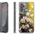 thumbnail image 1 of Shockproof Protective Phone Case Cover for Samsung Galaxy A17 5G, by OneToughShield - Plum Flower, 1 of 5
