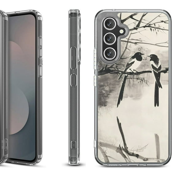 Shockproof Protective Phone Case Cover for Samsung Galaxy A17 5G, by OneToughShield - Springtime Birds