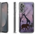 thumbnail image 1 of Shockproof Protective Phone Case Cover for Samsung Galaxy A17 5G, by OneToughShield - Twilight Safari, 1 of 5