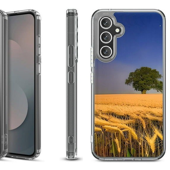 Shockproof Protective Phone Case Cover for Samsung Galaxy A17 5G, by OneToughShield - Wheatfield