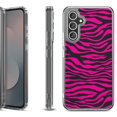 thumbnail image 1 of Shockproof Protective Phone Case Cover for Samsung Galaxy A17 5G, by OneToughShield - Zebra Pink, 1 of 5
