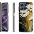 thumbnail image 1 of Shockproof Protective Phone Case for Motorola Moto G 5G 2025, by OneToughShield - Abstract Daisy, 1 of 5