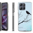 thumbnail image 1 of Shockproof Protective Phone Case for Motorola Moto G 5G 2025, by OneToughShield - Bird at Dawn, 1 of 5