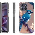 thumbnail image 1 of Shockproof Protective Phone Case for Motorola Moto G 5G 2025, by OneToughShield - Blue Jay, 1 of 5
