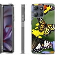 thumbnail image 1 of Shockproof Protective Phone Case for Motorola Moto G 5G 2025, by OneToughShield - Butterfly Flower, 1 of 5