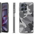 thumbnail image 1 of Shockproof Protective Phone Case for Motorola Moto G 5G 2025, by OneToughShield - Camo B/W, 1 of 5