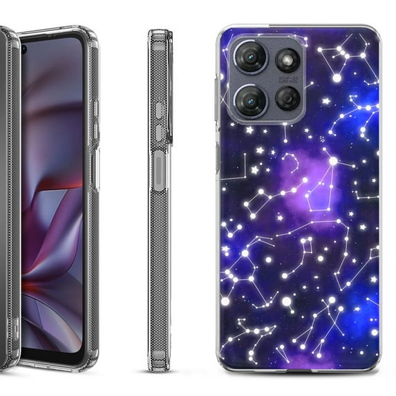 Shockproof Protective Phone Case for Motorola Moto G 5G 2025, by OneToughShield - Constellations