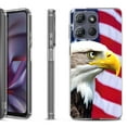 thumbnail image 1 of Shockproof Protective Phone Case for Motorola Moto G 5G 2025, by OneToughShield - Eagle, 1 of 5