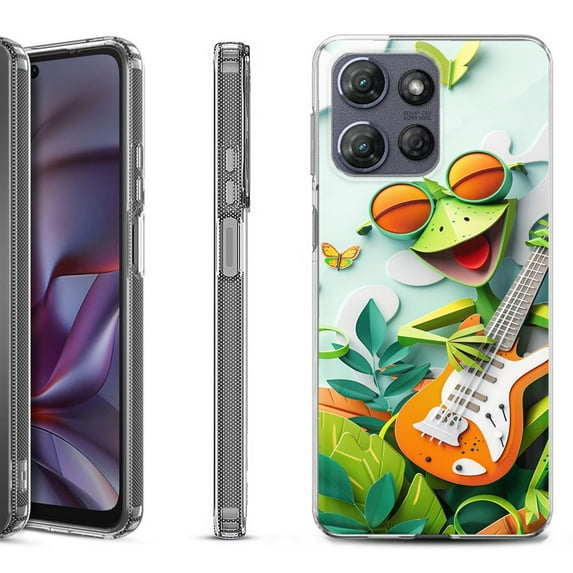 Shockproof Protective Phone Case for Motorola Moto G 5G 2025, by OneToughShield – Grasshopper