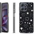 thumbnail image 1 of Shockproof Protective Phone Case for Motorola Moto G 5G 2025, by OneToughShield - Hearts n Stars, 1 of 5