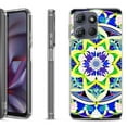 thumbnail image 1 of Shockproof Protective Phone Case for Motorola Moto G 5G 2025, by OneToughShield - Mandalas Color, 1 of 5