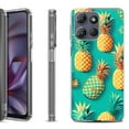 thumbnail image 1 of Shockproof Protective Phone Case for Motorola Moto G 5G 2025, by OneToughShield - Pineapple, 1 of 5