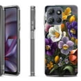 thumbnail image 1 of Shockproof Protective Phone Case for Motorola Moto G 5G 2025, by OneToughShield - Spring Flower, 1 of 5