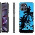 thumbnail image 1 of Shockproof Protective Phone Case for Motorola Moto G 5G 2025, by OneToughShield - Tropical Summer, 1 of 5