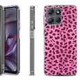thumbnail image 1 of Shockproof Protective Phone Case for Motorola Moto G Play 2026, by OneToughShield - Cheetah Pink, 1 of 5