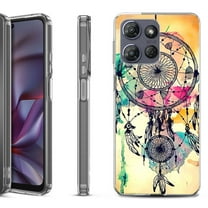 Shockproof Protective Phone Case for Motorola Moto G Play 2026, by OneToughShield - Dream Catcher Color