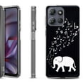 thumbnail image 1 of Shockproof Protective Phone Case for Motorola Moto G Play 2026, by OneToughShield - Elephant Music, 1 of 5