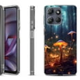 thumbnail image 1 of Shockproof Protective Phone Case for Motorola Moto G Play 2026, by OneToughShield - Fireflies Mushroom, 1 of 5