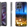 thumbnail image 1 of Shockproof Protective Phone Case for Motorola Moto G Play 2026, by OneToughShield - Fireflies, 1 of 5