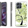 thumbnail image 1 of Shockproof Protective Phone Case for Motorola Moto G Play 2026, by OneToughShield - Green Tree, 1 of 5
