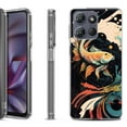 thumbnail image 1 of Shockproof Protective Phone Case for Motorola Moto G Play 2026, by OneToughShield - Koi Fish, 1 of 5