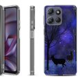 thumbnail image 1 of Shockproof Protective Phone Case for Motorola Moto G Play 2026, by OneToughShield - Midnight Forest, 1 of 5