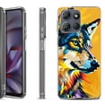 thumbnail image 1 of Shockproof Protective Phone Case for Motorola Moto G Play 2026, by OneToughShield - Wolf Art, 1 of 5