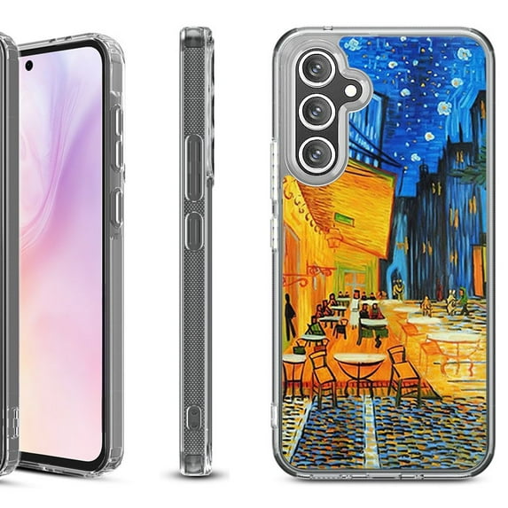 Shockproof Protective Phone Case for Samsung Galaxy A26 5G, by OneToughShield - Cafe Terrace