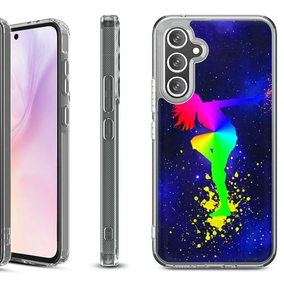 Shockproof Protective Phone Case for Samsung Galaxy A26 5G, by OneToughShield - Cosmos Dance