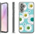 thumbnail image 1 of Shockproof Protective Phone Case for Samsung Galaxy A26 5G, by OneToughShield - Daisy/Teal, 1 of 4