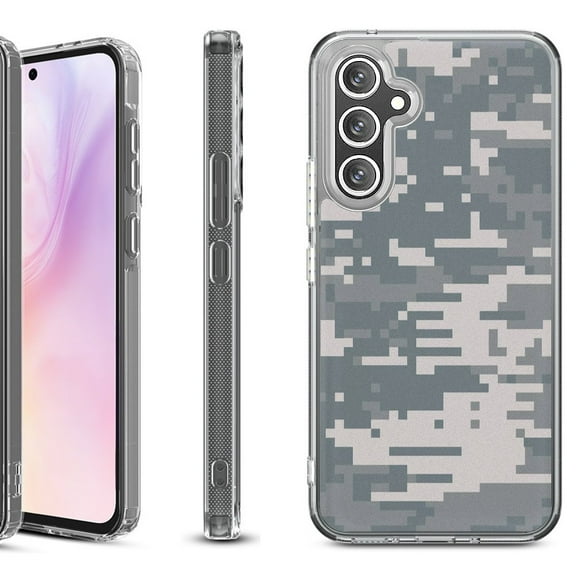 Shockproof Protective Phone Case for Samsung Galaxy A26 5G, by OneToughShield - Digital Camo