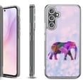 thumbnail image 1 of Shockproof Protective Phone Case for Samsung Galaxy A26 5G, by OneToughShield - Elephant /Polygon, 1 of 4