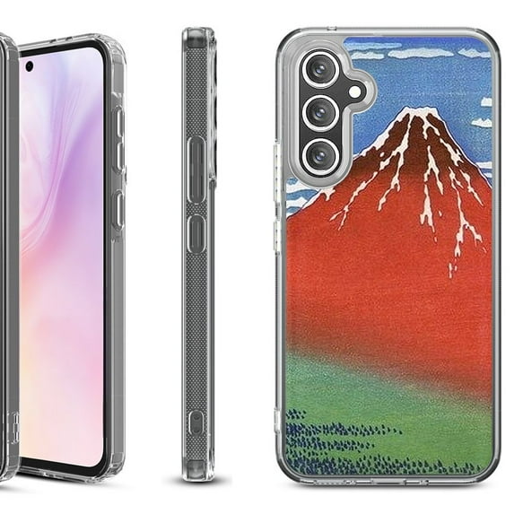 Shockproof Protective Phone Case for Samsung Galaxy A26 5G, by OneToughShield - Fuji Morning