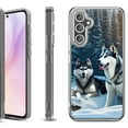 thumbnail image 1 of Shockproof Protective Phone Case for Samsung Galaxy A26 5G, by OneToughShield - Husky Snow, 1 of 4