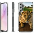thumbnail image 1 of Shockproof Protective Phone Case for Samsung Galaxy A26 5G, by OneToughShield - Lion Cub, 1 of 4