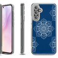 thumbnail image 1 of Shockproof Protective Phone Case for Samsung Galaxy A26 5G, by OneToughShield - Mandala / Blue, 1 of 4
