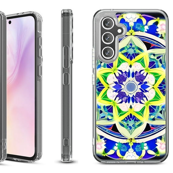 Shockproof Protective Phone Case for Samsung Galaxy A26 5G, by OneToughShield - Mandalas Color