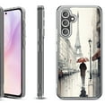 thumbnail image 1 of Shockproof Protective Phone Case for Samsung Galaxy A26 5G, by OneToughShield - Paris in the Rain, 1 of 4