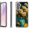 thumbnail image 1 of Shockproof Protective Phone Case for Samsung Galaxy A26 5G, by OneToughShield - Roses in a vase, 1 of 4