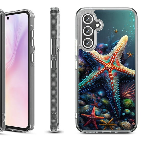 Shockproof Protective Phone Case for Samsung Galaxy A26 5G, by OneToughShield - Starfish