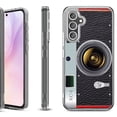 thumbnail image 1 of Shockproof Protective Phone Case for Samsung Galaxy A26 5G, by OneToughShield - Vintage Camera, 1 of 4