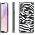 thumbnail image 1 of Shockproof Protective Phone Case for Samsung Galaxy A26 5G, by OneToughShield - Zebra B/W, 1 of 4